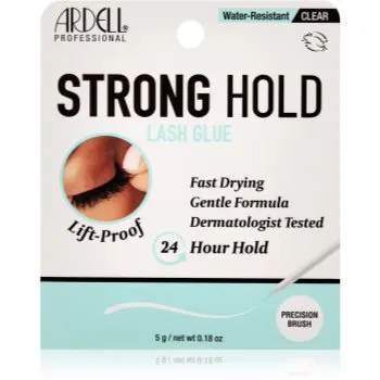 Ardell Strong Hold Lash Glue Clear clei transparent pentru gene false