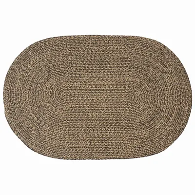 vidaXL Covoare de zonă Negru 122 x 183 cm Iută