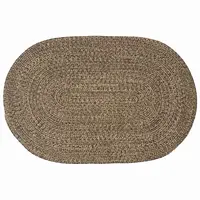 vidaXL Covoare de zonă Negru 122 x 183 cm Iută