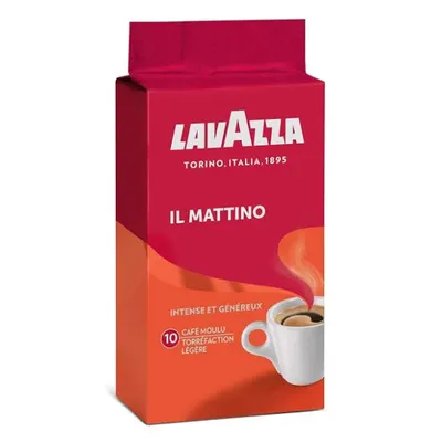 Lavazza Il Mattino, cafea măcinată, 250g Engros