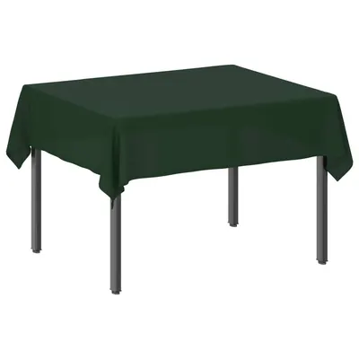 vidaXL Țesătură pentru masă Dreptunghiular Verde închis 110 x 140 cm