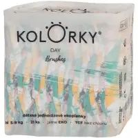 Kolorky Day Brushes scutece ECO de unică folosință marimea M 5-8 Kg 21 buc