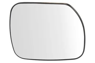 Sticla oglinda stanga potrivit SUZUKI GRAND VITARA II, XL7 2005-2009 - incalzita, crom