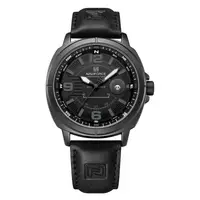 Ceas Bărbați Naviforce 8078 Negru - Design Business, Funcții Multiple, Dată automată, Rezistent la Apă 3ATM