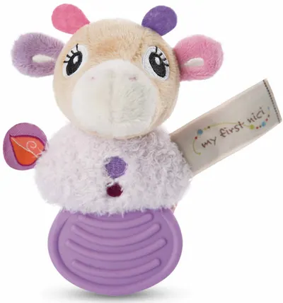 Inel gingival NICI - Girafa Sasuma, 12 cm