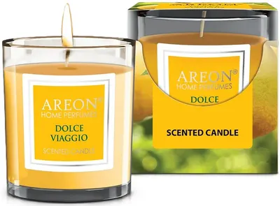 Lumânare parfumată Areon Classic - Dolce Viaggio, 120 g