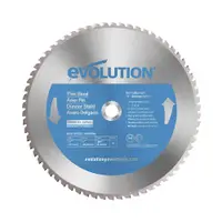 Panza circular pentru taiat otel subtire, pentru fierastraie circulare Evolution 355mm, Ø355 x 25.4 mm, 90 de dinti TCT