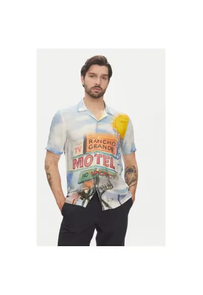 Camasa barbati Viscoza - Multicolor
