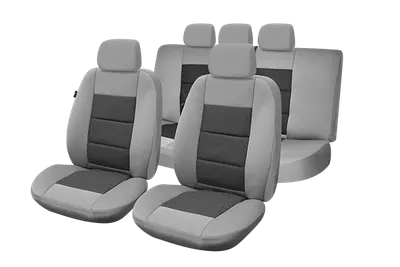 Set Huse Scaun Premium Lux Gri Umb4