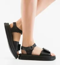 Sandale dama Valdes Negre