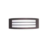 Aplica ZENITH Antique Brown Aluminiu Alb Acrylic E27 1x16 Wat 220-240 Volt 50Hz -IP54-