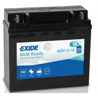 Baterie motocicleta Exide Agm 18Ah 12V AGM12-18