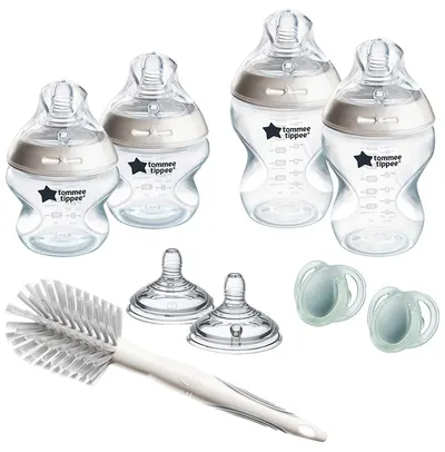 Set pentru nou-născuți Tommee Tippee Natural Start - Cu perie pentru biberon