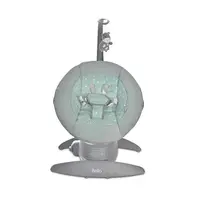 Leagan Bella electric rotativ cu panel muzical Frosty Green Stars