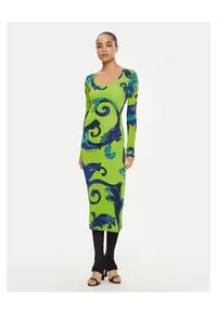 Rochie casual dama colorata - verde