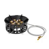 Arzator tip pirostrie pentru camping, 7 arzatoare Z-TOOLS / ZTS 9080 Engros