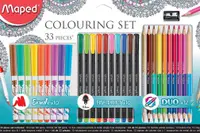 Set de colorat Maped - 33 piese