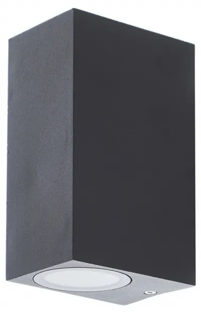 Aplică de exterior Elbulgaria - Arte R, 2x40W, IP44, negru