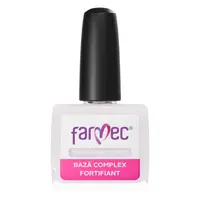 Baza Complex Fortifiant cu Hexanal, Uleiuri vegetale și MgCuZn, Farmec Tratament Forte | 11 ml