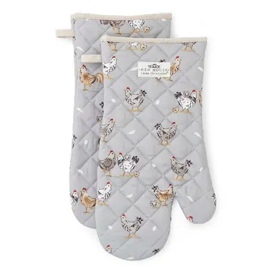 Set de mănuși de bucătărie 2 buc. din bumbac Hen House – Cooksmart ®