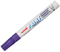 Marker permanent Uniball pe baza de ulei – Violet