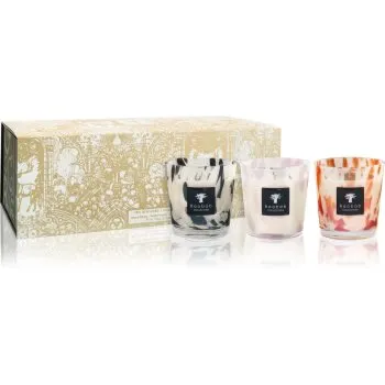 Baobab Collection Pearls Candle Trio set cadou