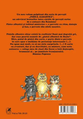 Pisica albastra si tabloul misterios