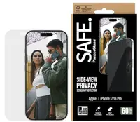 Protector de sticlă PanzerGlass - Safe, iPhone 17/16 Pro, transparent