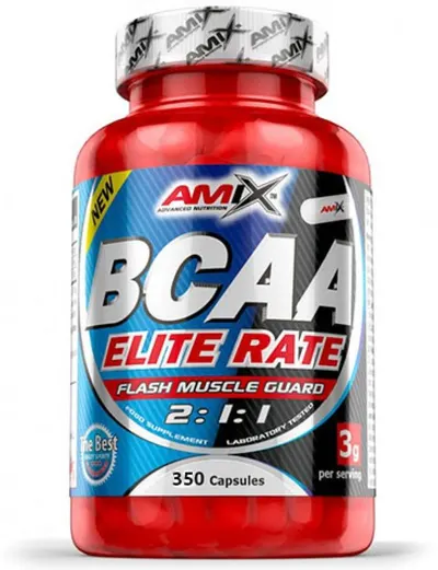BCAA Elite Rate, 350 capsule, Amix