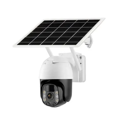 El-Q703d Tuya Smart Wifi Ptz Solar Camera 3mp Ip66