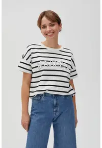 L-Bl-4601 Bluza - Alb