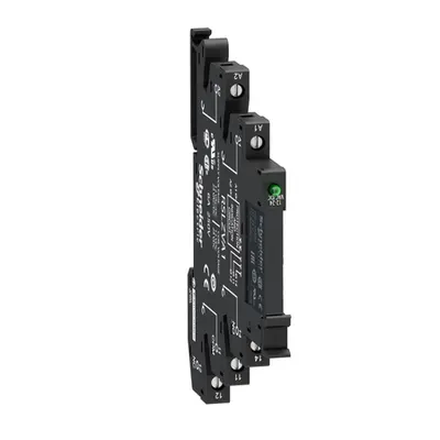 Releu Miniatura Montat Pe Soclu Cu Suruburi Cu Led Si Circuit Protectie, 24 V