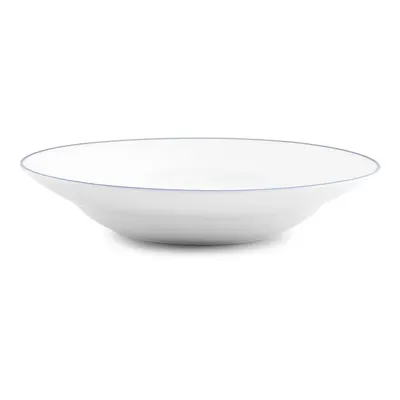 Farfurie albă adâncă din porțelan ø 23 cm Basic White – BonBistro