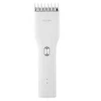 Aparat de tuns profesional Enchen Boost White, 2 viteze+ accesorii Foarfece De Tuns, Foarfece De Filat, Pelerina