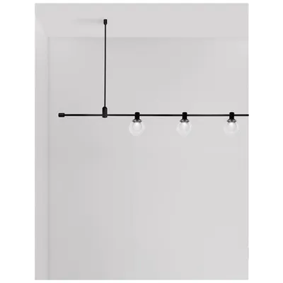 Sistem iluminat pe sina DECORATIVE MAGNETIC Magnetic Tubular Structure Nisipiu Negru Aluminiu IP20 Driver 60 Wat AC85-265V