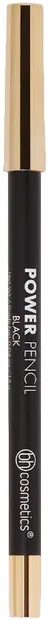 BH Cosmetics - Creion rezistent la apă pentru ochi Power, Negru, 1.2 g