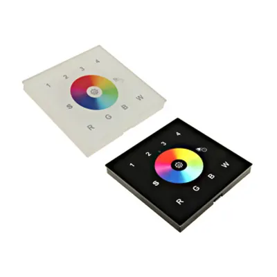 LED DMX WiFi Controller Touch RGBW 4 Zones - white