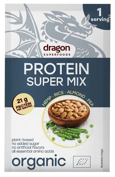 Dragon Superfoods Bio shake proteic, super mix, 30 g