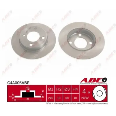Disc frana ABE C4A005ABE