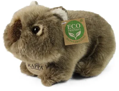 Jucărie de pluș Rappa Eco prieteni - Wombat, 20 cm