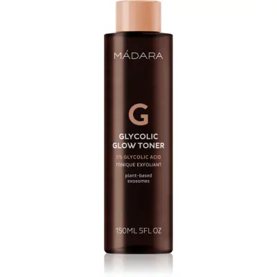 MÁDARA Glycolic Glow Toner tonic exfoliant delicat 150 ml