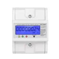 Contor trifazic de energie electrica 3x230/400V AC 50Hz 3x5(80)A ecran digital LED iluminat DDS024MR