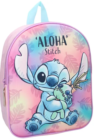 Ghiozdan 3D pentru grădiniță Vadobag Simply Special - Stitch, Hug