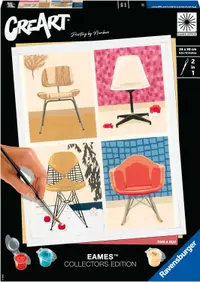 Set pictură după numere Ravensburger CreArt - Scaune