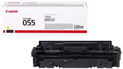 Cartuș toner Canon - CRG-055, pentru i-SENSYS LBP660C/MF740C, galben