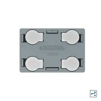 Modul intrerupator cvadruplu cap scara / cruce cu touch Livolo, standard Italian