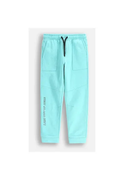 Pantaloni de trening WC5120103CBK-013 - bumbac - turcoaz