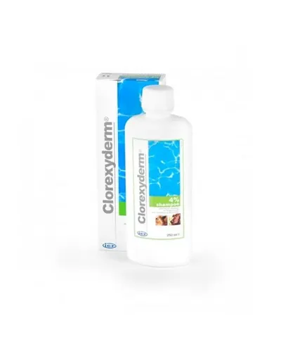 GEULINICX Clorexyderm Shampoo 4% 250ml sampon concentrat caini si pisici