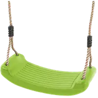 Leagan pentru copii din plastic HDPE rezistent la intemperii verde lime KBT