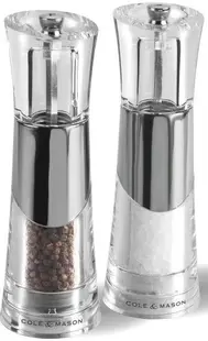Set moară de sare și piper Cole & Mason - Bobbi, 18,5 cm